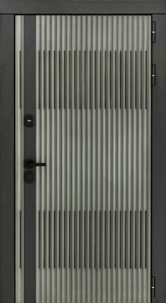 Входная дверь ДвериПРО Elfy ФЛЗ-603 Бетон снежный DPRO204779 внешняя сторона